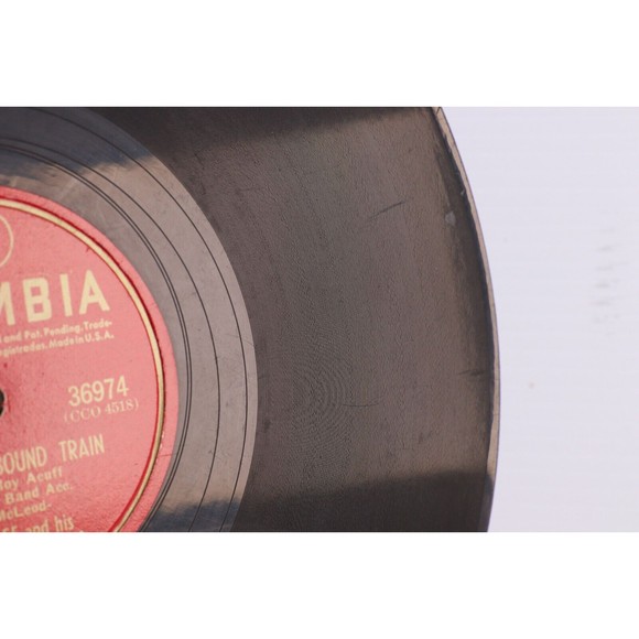 Roy Acuff - That Glory Bound Train / All The World 1946 10" 78 rpm Record 36974 - Picture 9 of 16